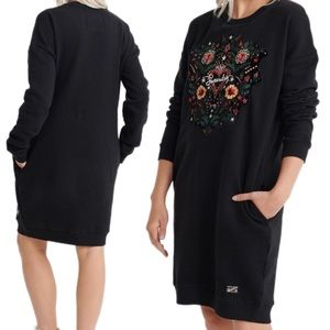Superdry Embellished Rodeo Sweat Dress